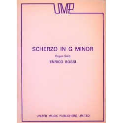 Scherzo g minor op.49,2 : - Marco Enrico Bossi
