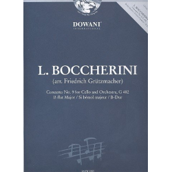 Konzert B-Dur Nr.9 G482 für Violoncello - Luigi Boccherini