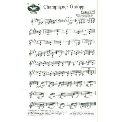 Champagner-Galopp op.14 : - Hans Christian Lumbye