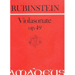 Sonate f-Moll op.49 - für Viola - Anton Rubinstein