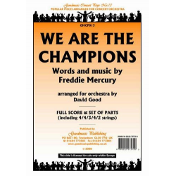 We Are The Champions Pack Orchestra - Freddie Mercury (Queen)