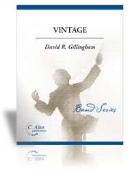 Vintage for Solo Euphonium and Band - David R. Gillingham