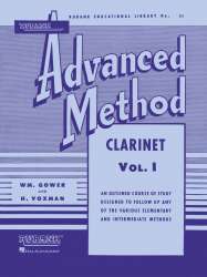 Rubank Advanced Method - Clarinet Vol. 1 - Himie Voxman / Arr. William Gower