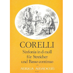 Sinfonia d-Moll - für Streicher und Bc - Arcangelo Corelli
