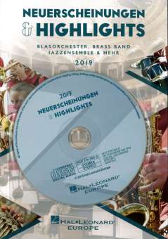 Promo Kat + CD: Hal Leonard Europe - Neuerscheinungen & Highlights 2019