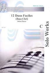 12 Duo's Faciles (Bassschlüssel) - Julien Porret