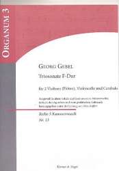 Sonate F-Dur - Georg Gebel  d.J.