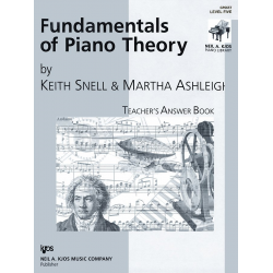 Fundamentals of Piano Theory, Level 5 Answer Book - Keith Snell / Arr. Martha Ashleigh