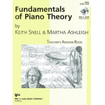 Fundamentals of Piano Theory, Level 4 Answer Book - Keith Snell / Arr. Martha Ashleigh