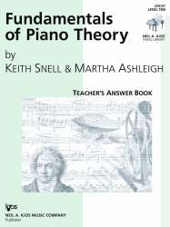 Fundamentals of Piano Theory, Level 10 Answer Book - Keith Snell / Arr. Martha Ashleigh