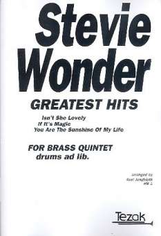 Stevie Wonder - Greatest Hits for Brass Quintet
