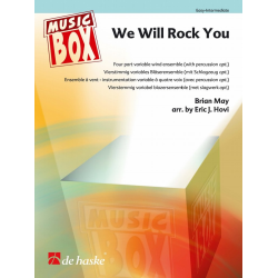 We Will Rock You - Brian May (Queen) / Arr. Eric J. Hovi