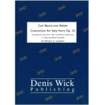Concertino for Horn op. 45 in Eb - Carl Maria von Weber / Arr. William A. Schaefer