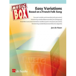 Easy Variations - Based on a French Folk Song - Jan de Haan