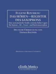 Saxophone High Tones - German Edition - Eugène Rousseau / Arr. Thomas Baldner