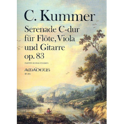 Serenade C-Dur op.83 - für Flöte, - Caspar Kummer