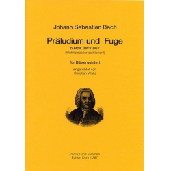 Präludium und Fuge b-Moll BWV 867 - Johann Sebastian Bach / Arr. Christian Vitalis