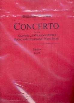 Concerto für Klavier und Blasorchester - Blasorchester-Set mit Partitur und Solostimme