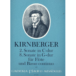 2 Sonaten aus Vermischte Musikalien - - Johann Philipp Kirnberger