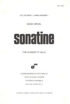 Sonatine - für Klarinette