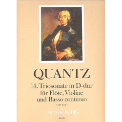 Triosonate D-Dur Nr.14 QV2-14 - für - Johann Joachim Quantz