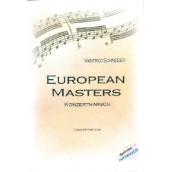 European Masters : für Blasorchester - Manfred Schneider