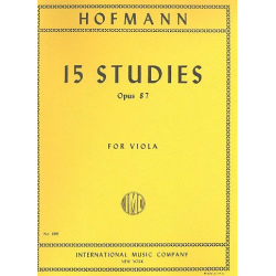 15 Studies op.87 : for viola - Richard Hofmann