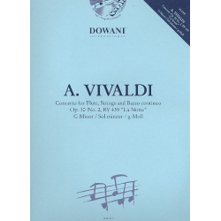 La Notte g-Moll op.10,2 RV439 (+CD) : - Antonio Vivaldi