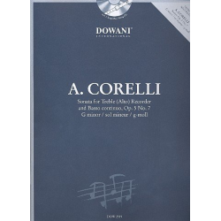 Sonate g-Moll op.5,7 (+CD) : für - Arcangelo Corelli