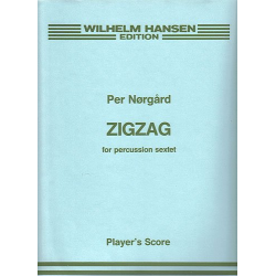 Zigzag : for percussion sextet - Per Norgard