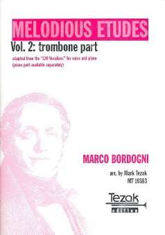Melodious Etudes vol.2 : trombone part