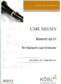 Konzert op.57 für Klarinette und Orchester :