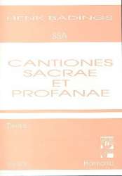 Cantiones sacrae et profanae vol.6 : - Henk Badings
