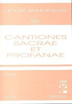 Cantiones sacrae et profanae vol.6 :