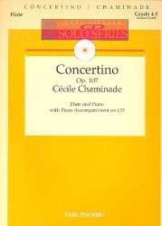 Concertino op.107 (+Audio-Download) for flute and piano - Cecile Louise S. Chaminade