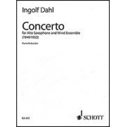 Concerto Alto Sax for Wind Ensemble (Piano Reduction) - Ingolf Dahl