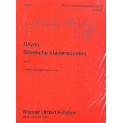 Sämtliche Klaviersonaten Band 1-4 - Franz Joseph Haydn / Arr. Oswald Jonas