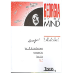 Georgia on my Mind for 4 trombones score and parts - Hoagy Carmichael