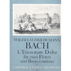 Triosonate D-Dur Nr.1 - - Wilhelm Friedemann Bach