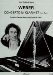 Concerto no.2 op.74 : for clarinet and - Carl Maria von Weber
