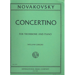 Concertino : for trombone - Josef Novakovsky / Arr. William Gibson