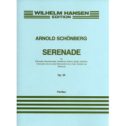Serenade op.24,4  : Sonett - Arnold Schönberg