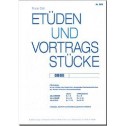 Etüden und Vortragsstücke für Oboe - F. Stoll