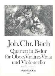 Quartett B-Dur - für Oboe und - Johann Christian Bach