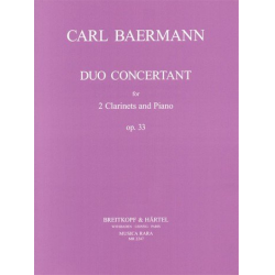 Duo concertant op.33 : für - Carl Baermann