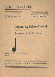 Sonate c-Moll op.35,3 für Klavier - Jan Ladislav Dussek