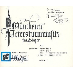 Münchner Petersturmmusik Heft 1 - für