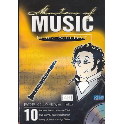 Masters of Music (+CD) : 10 berühmte - Franz Schubert