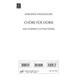 Chöre für Doris : für gem Chor, - Karlheinz Stockhausen