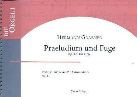 Präludium und Fuge op.49 : für Orgel